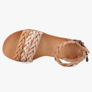 Blowfish Tan Braided Sandals